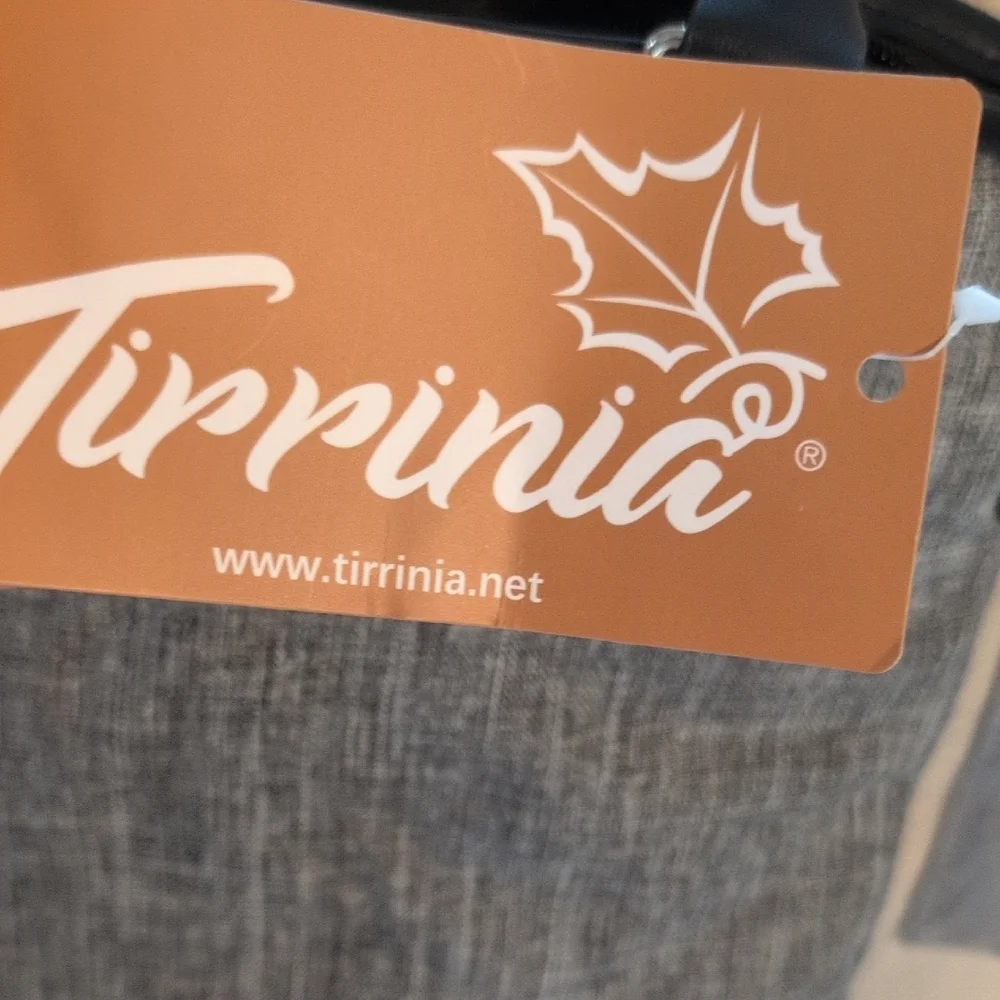 Tippinia Black & Gray 2 Bottle Wine Thermal Bag